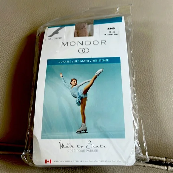 MONDOR ICE SKATING TIGHTS - Picture 1 of 3